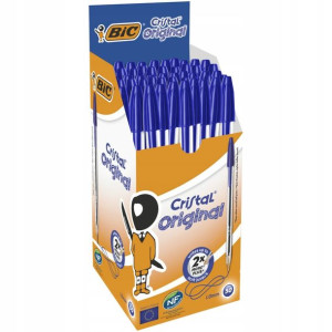 Długopis BIC Cristal niebieski 50 szt.