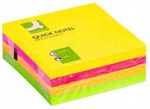 Kostka samoprzylepna Q-CONNECT Brilliant, 76x76mm,
