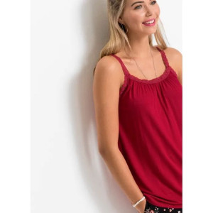 Bonprix Bluzka Top Z Koronką 40-42 940976