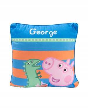 Poduszka Świnka Peppa - George, 30x30 cm