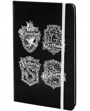 Notatnik w twardej oprawie Harry Potter, 20,9x13x3