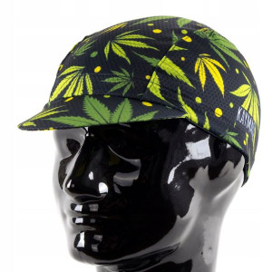 KAYMAQ DESIGN CZK115 WEED czapeczka kolarska