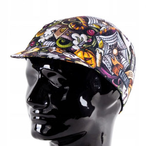 KAYMAQ DESIGN CZK110 HALLOWEEN czapeczka kolarska