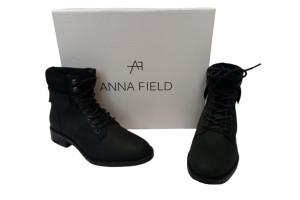 botki skóra trapery Anna Field workery glany 37