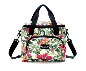 Torba Termiczna Izolacyjna Lunch Box 10 Litrów (Wzór Kwiaty)