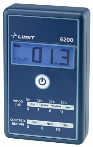 Wilgotnościomierz budowlany Limit 6200
