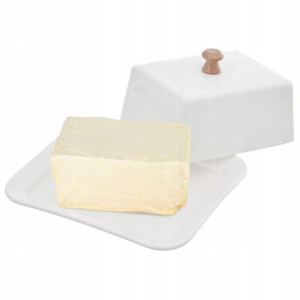 Maselniczka Orion Whiteline Porcelana Biała