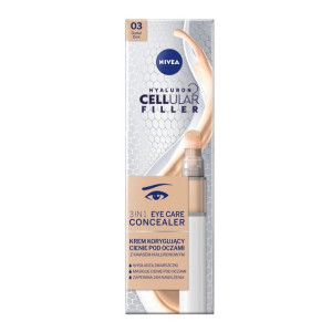 Nivea Hyaluron Cellular Filler krem korygujący cienie pod oczami 03 Dark