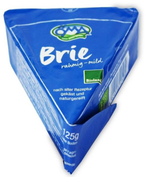 Ser Brie Bio 50% tłuszczu 125 g pleśniowy OMA