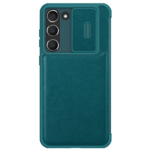 Etui Nillkin Qin Leather Pro Samsung Galaxy S23+ Plus zielone