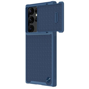 Etui Nillkin Textured S Samsung Galaxy S22 Ultra niebieskie