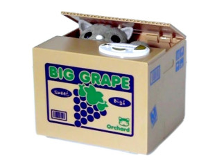 Skarbonka Automatyczna Kot Złodziejaszek (Big Grape)
