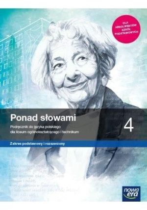 Ponad słowami 4 LO NE Podręcznik