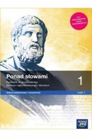 Ponad słowami 1/1 Podręcznik NOWA ERA jkl