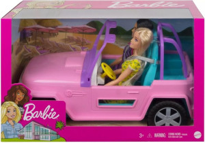 Mattel Gvk02  Barbie Auto Terenow/ Lalki