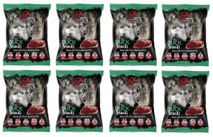 Alpha Spirit Kostki Przysmak Psa Kaczka 8x50g