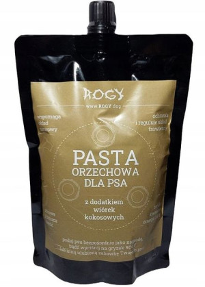 Rogy Pasta Orzechowa Kokos Przysmak Psa 300g