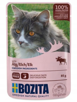 Bozita Karma Dla Kota Łoś W Galarecie Saszetka 85g
