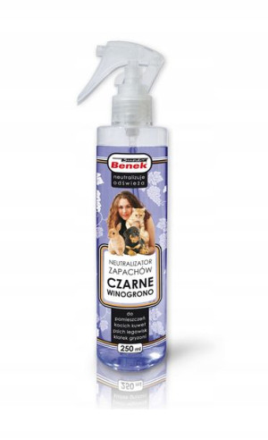 Benek Neutralizator Czarne Winogrono Spray 250ml