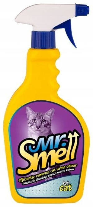 Mr Smell Kot Likwiduje Zapach Moczu Kotów 500 Ml