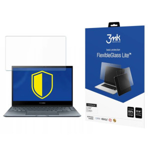 Niepękające szkło hybrydowe do Asus ZenBook Flip 13 - 3mk FlexibleGlass Lit