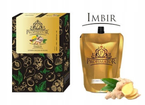 Zaprawka Nalewka Imbir, Cytryna , Miód 300 Ml