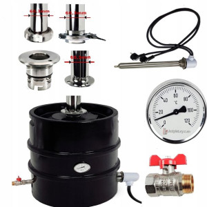 Beczka Keg 30 Lub 50l Fiting/kryza Elektryczna