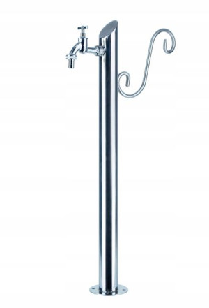 Kran Ogrodowy hydrant 70cm INOX kranik słupek