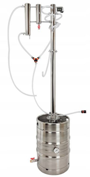 Destylator Keg 50 30 L Na Gaz Kolumna Zimne Palce