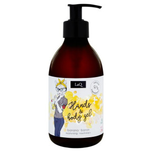 Żel pod prysznic do mycia BANAN naturalny owocowy LaQ