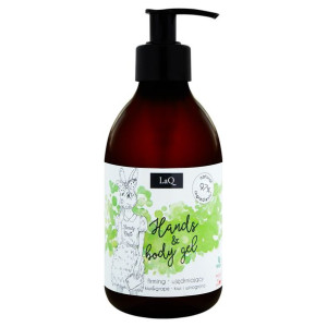 Żel pod prysznic do mycia KIWI I WINOGRONA naturalny owocowy LaQ