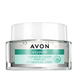 Avon Oxypure Nawilżająco-regenerujący żel na noc