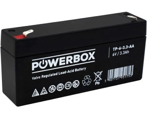 Akumulator Powerbox  VRLA AGM 6V 3.3Ah