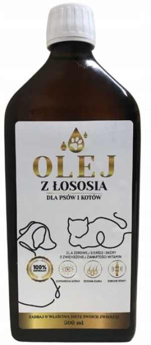 LAB-V 6603 Olej z łososia z witaminami 500ml