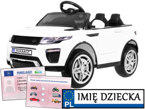 autko na akumulator RAPID RACER AUTO NA PILOTA dla dzieci melodyjki