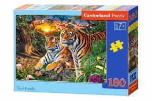 Puzzle 180 Tiger Family CASTOR bcd
