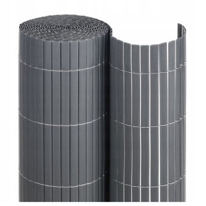 Dwustronna Mata Osłona Bambusowa Płot Pvc 100x300