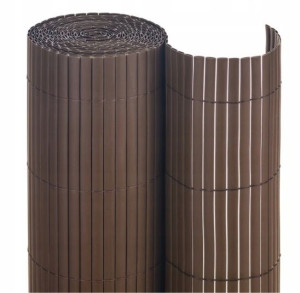 Dwustronna Mata Osłona Bambusowa Płot Pvc 140x400