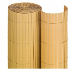 Dwustronna Mata Osłona Bambusowa Płot Pvc 160x300