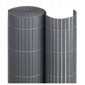 Dwustronna Mata Osłona Bambusowa Płot Pvc 140x500