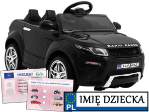 AUTO NA PILOTA RAPID RACER z pilotem pojazd elektryczny DLA DZIECI