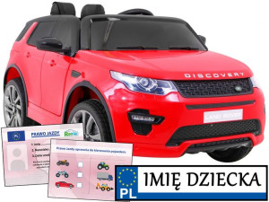AUTO NA AKUMULATOR LAND ROVER Discovery pojazd elektryczny PILOT