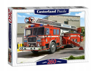 Puzzle 260 wóz strażacki CASTOR bcd