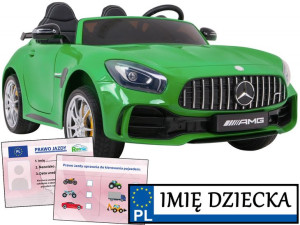 AUTO NA AKUMULATOR Mercedes-Benz GTR NAPĘD 4x4 pojazd elektryczny