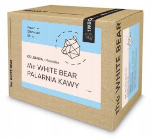 WBC NIEBIESKA  kawa ziarnista Kolumbia Medelin  250g