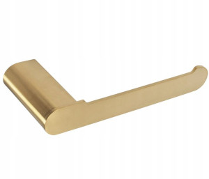Uchwyt Na Papier Toaletowy Rea Złoty Gold Brush