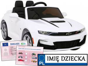 POJAZD ELEKTRYCZNY CHEVROLET Camaro 2SS AUTO NA PILOTA dla dzieci