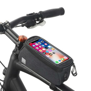 Torba rowerowa na ramę z miejscem na telefon