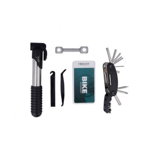 Zestaw naprawczy do roweru Multitool Pompka Łyżka