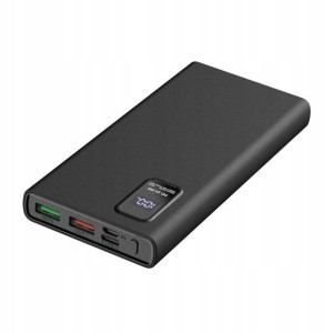 Powerbank 10000 Platinet 2xUSB + USB-C PD + LCD